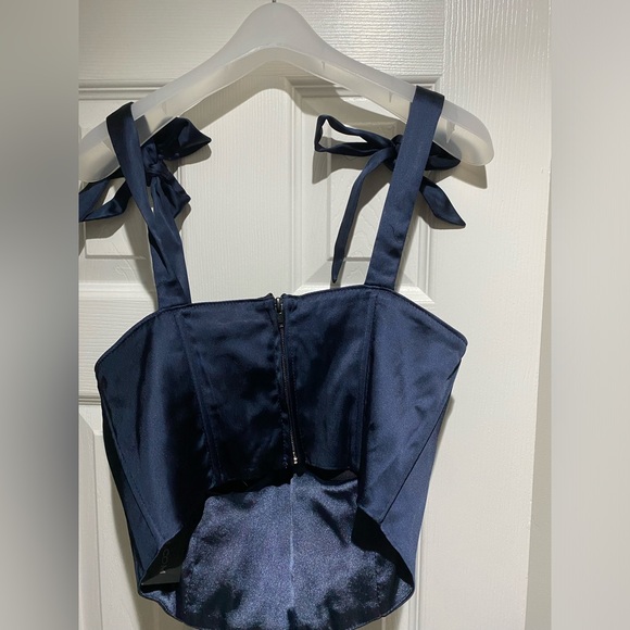 WIDOW MOONLIT SERENADE SATIN CORSET - Picture 5 of 5